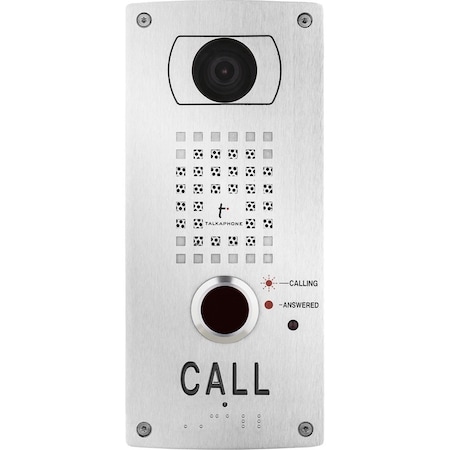 Talkaphone Compact Voip Flush-Mounted Call Box W/ Ip Cctv VOIP-200C3